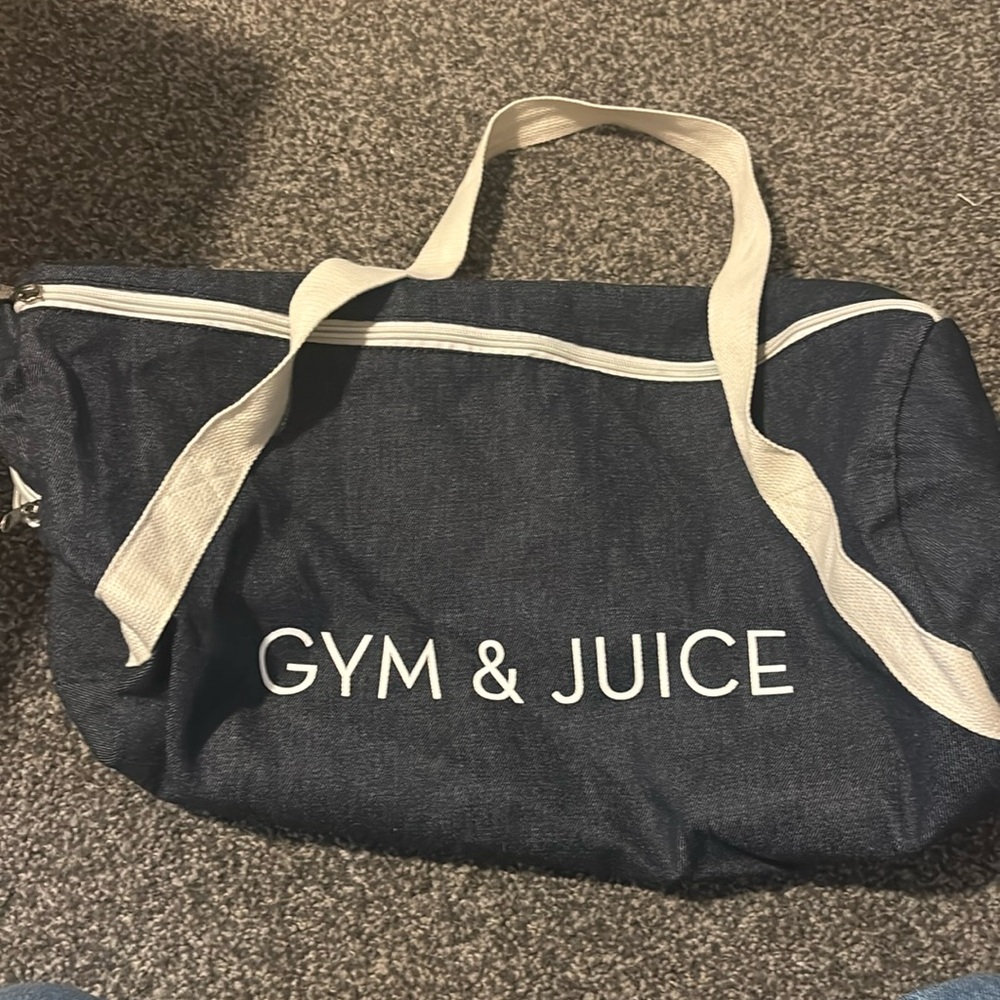 Jean duffel bag